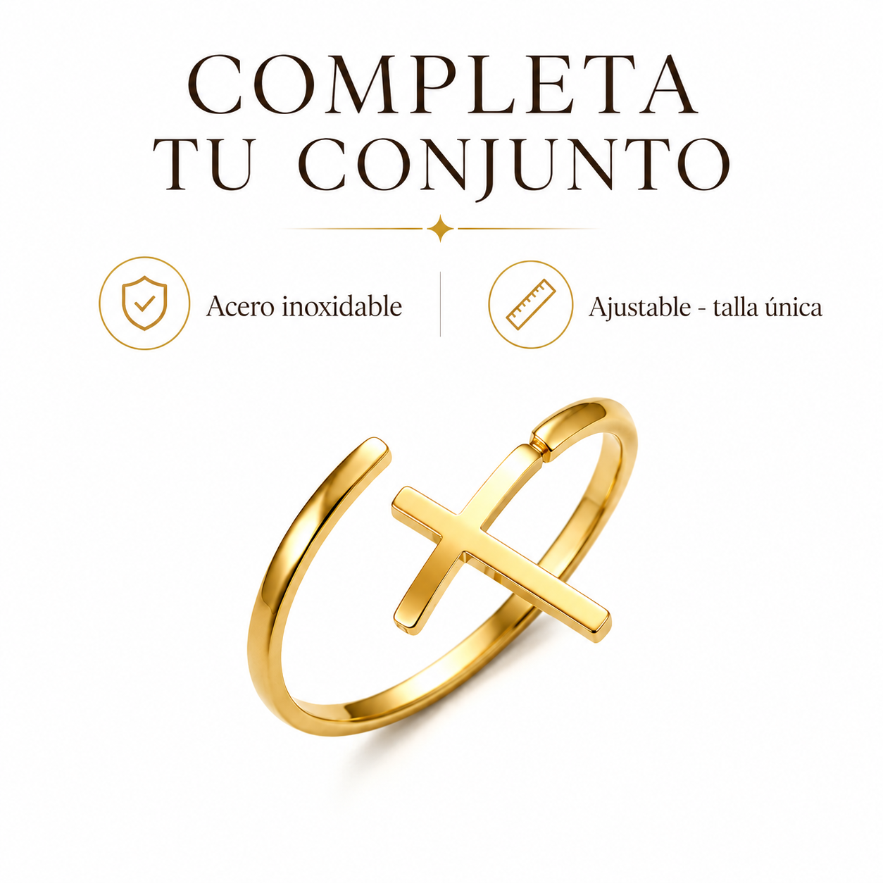 Anillo Cruz Eterna