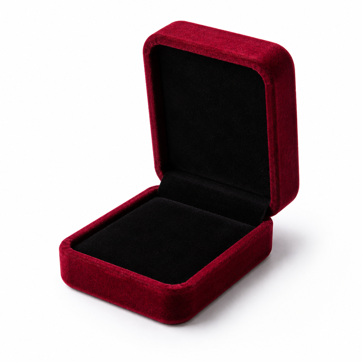 Caja de lujo de terciopelo