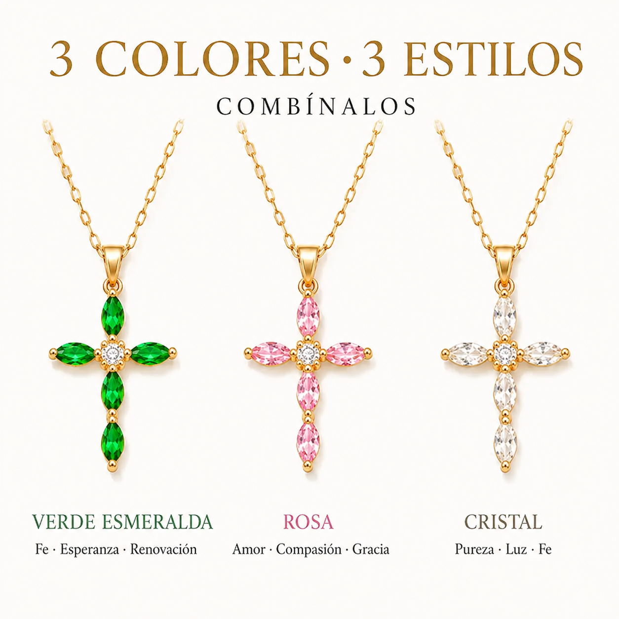 Cruz Sagrada — Joyería Cristiana